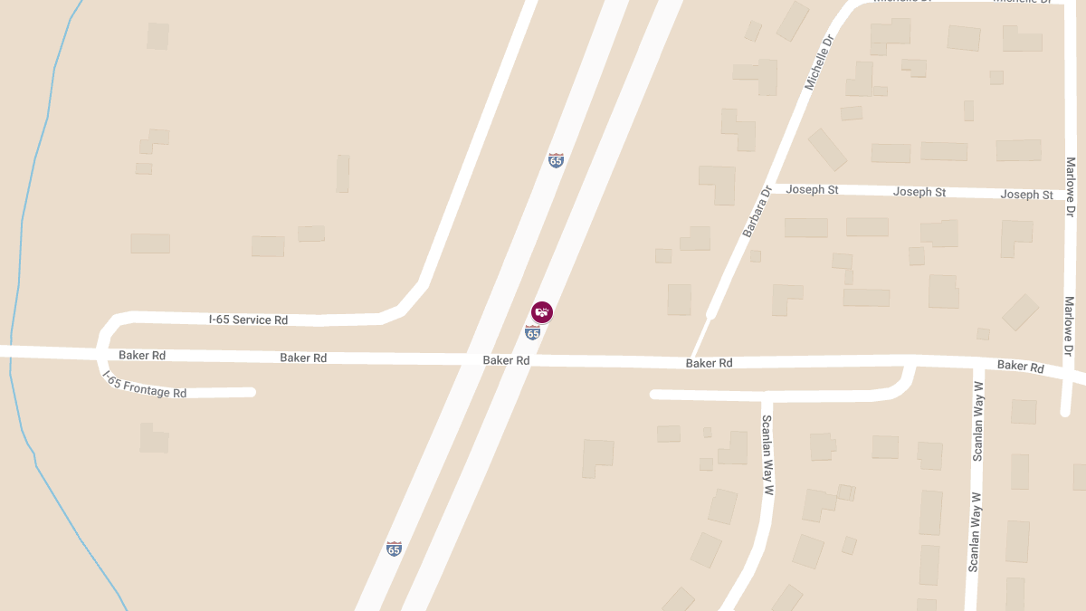 Major Crash Reported on I-65 SB at Delta Bridges