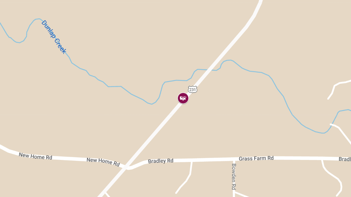 Major Crash Shuts Down US-231 Near Little Weoka Rd