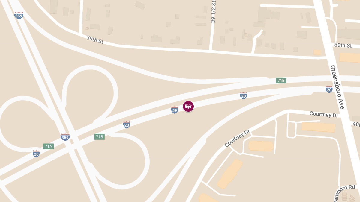 Major Crash on I-59 SB Near I-359 Causes Traffic Delays