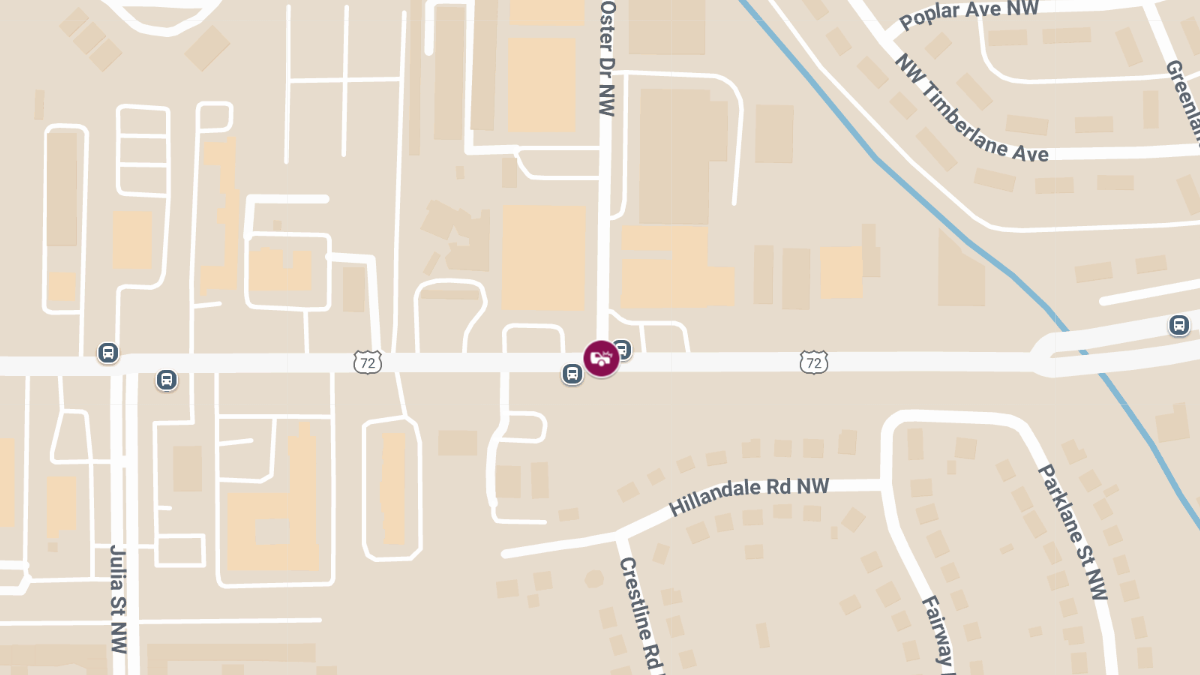 Major Crash on US-72 EB at Oster Dr Causes Delays