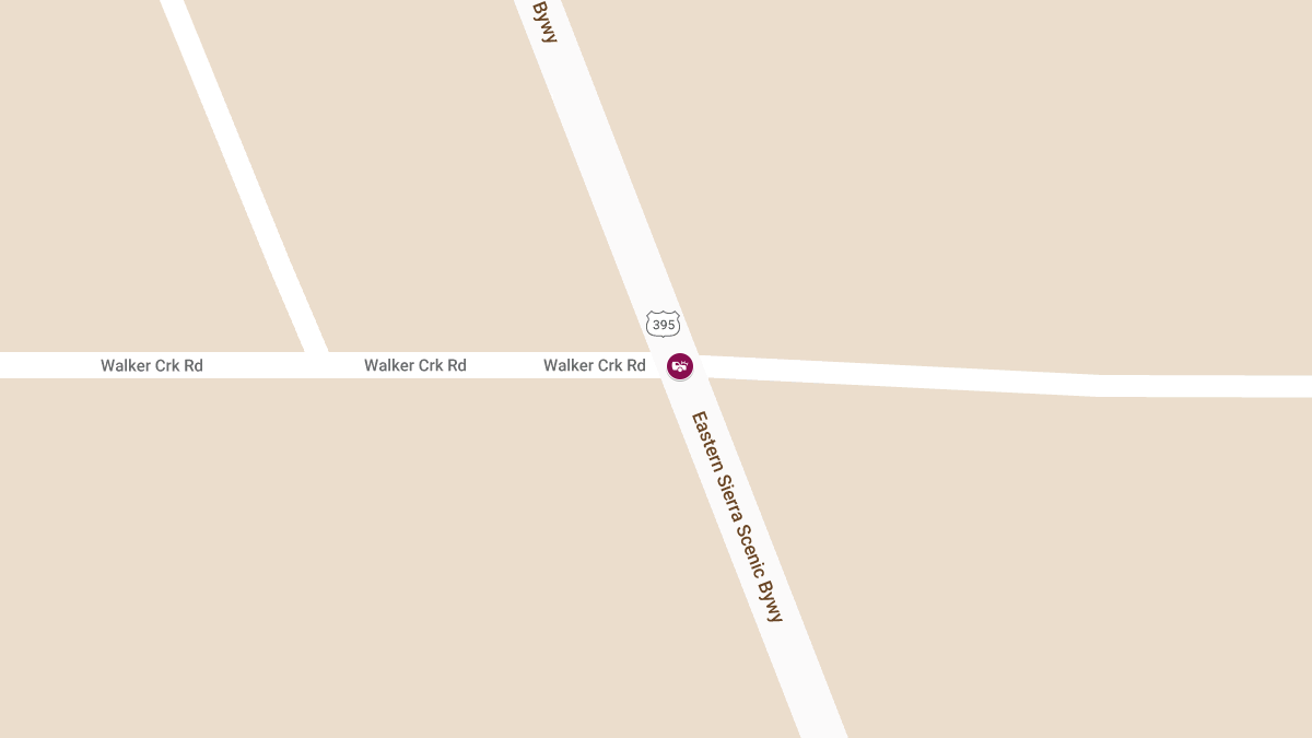 Major Injury Crash at US395 & Walker Creek Rd
