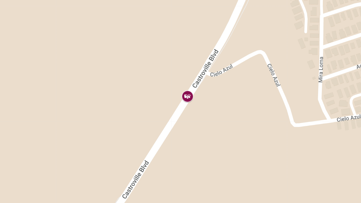 Major Injury Crash on Castroville Blvd