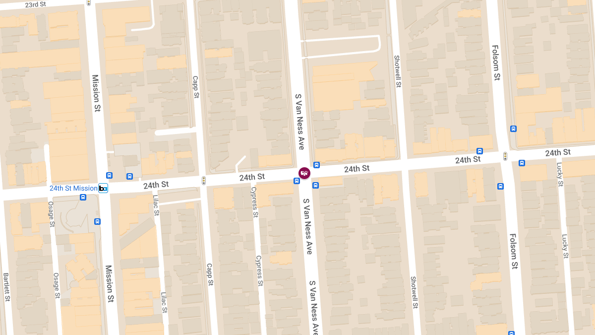 Major Vehicle Collision with Injuries at 24th St & S Van Ness Ave