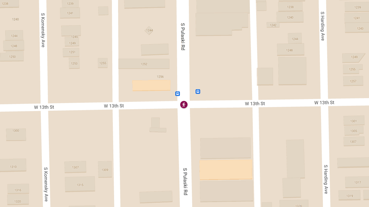 Man Injured in Hit-and-Run at W 13th St & S Pulaski Rd
