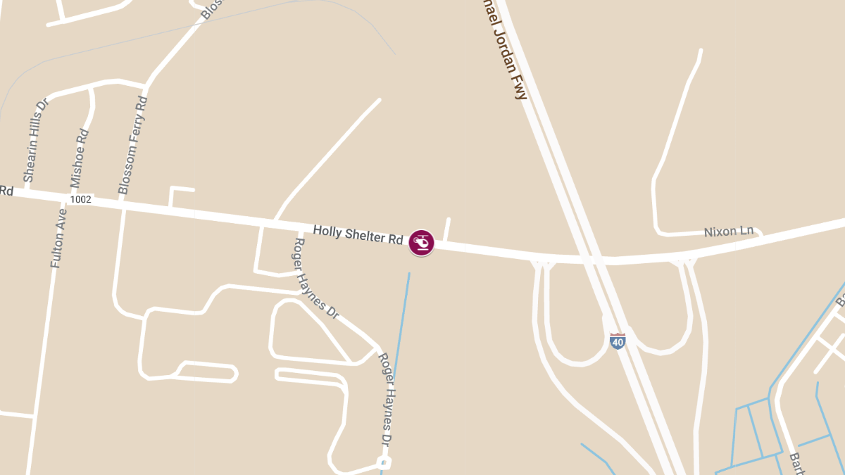 Medical Helicopter Crash on Holly Shelter Rd, Injures Three Crew Members
