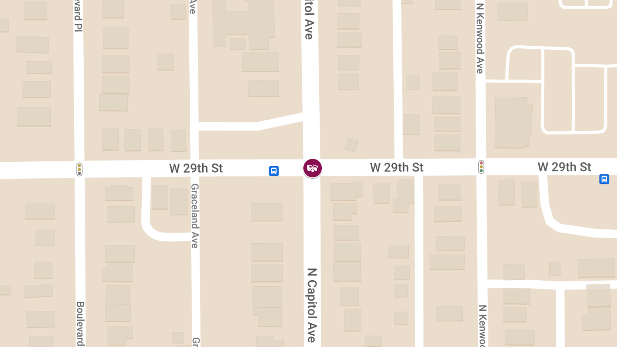 Mercedes SUV and Sedan Involved in Injury Crash at W 29th St & N Capitol Ave