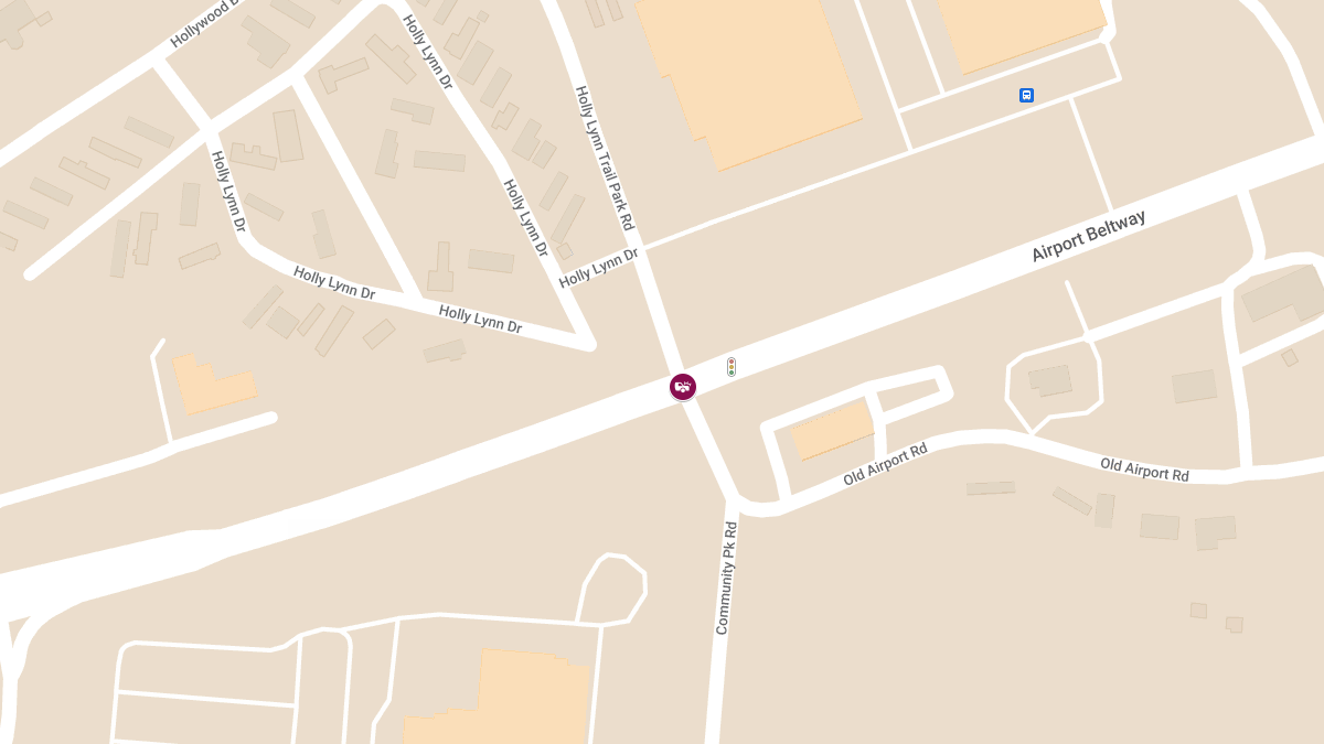 Motor Vehicle Accident With Injuries on Airport Rd and Old Airport Rd