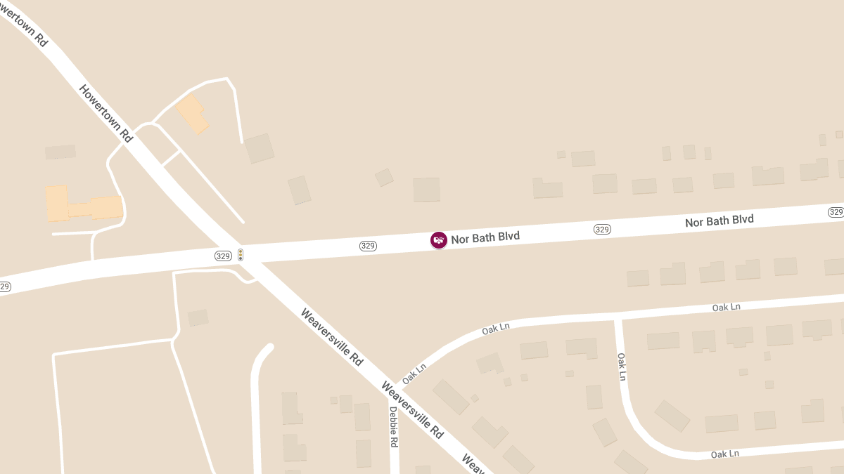 Motor Vehicle Accident With Injuries on Nor-Bath Blvd