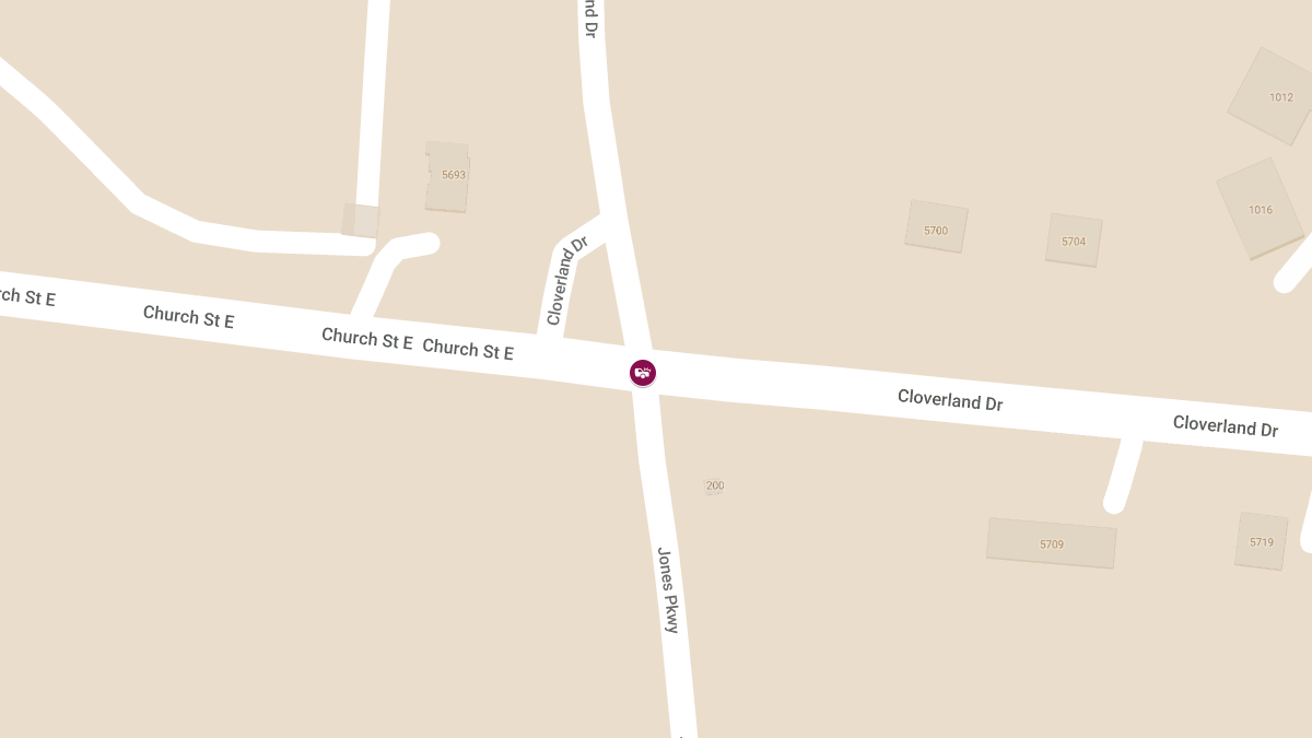 Motor Vehicle Accident at Church St E & Jones Pkwy Causes Injuries