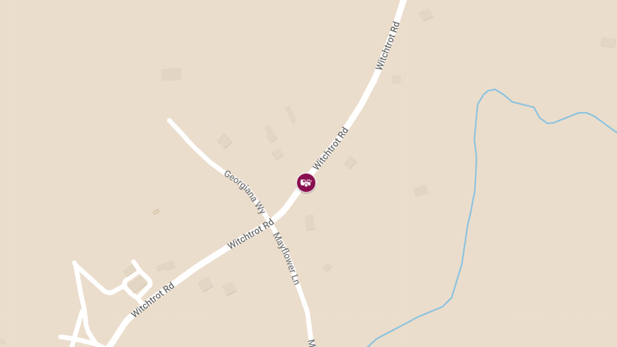Motor Vehicle Accident with Injuries Reported on Witchtrot Rd