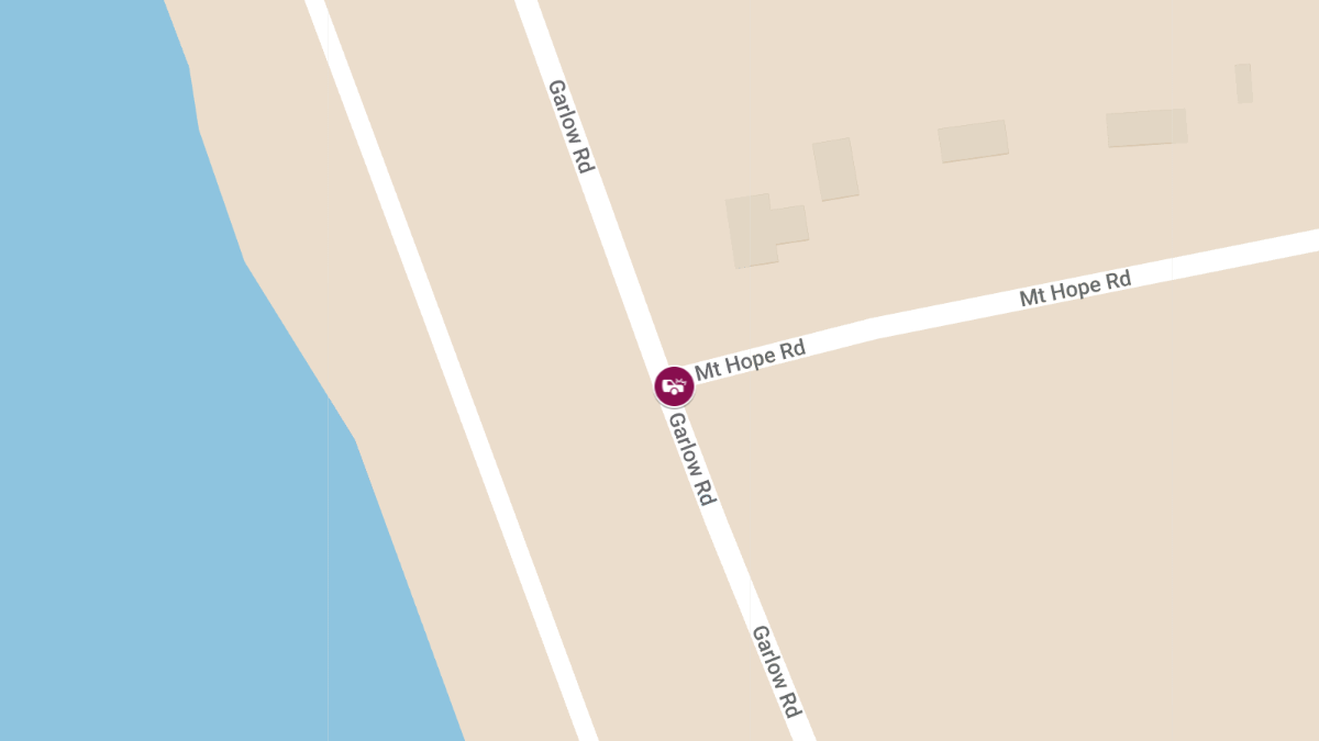 Motor Vehicle Accident with Injuries on Garlow Rd