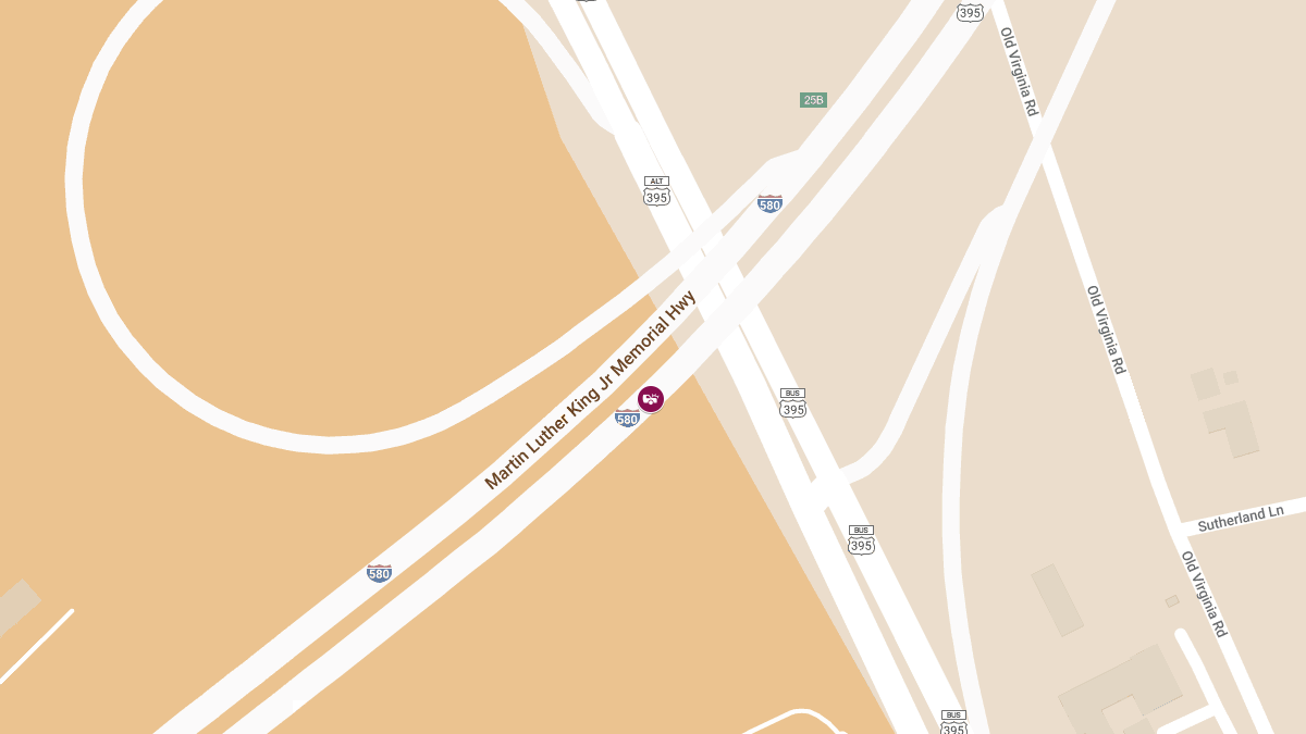 Motor Vehicle Accident with Injuries on IR580N Near MM 19