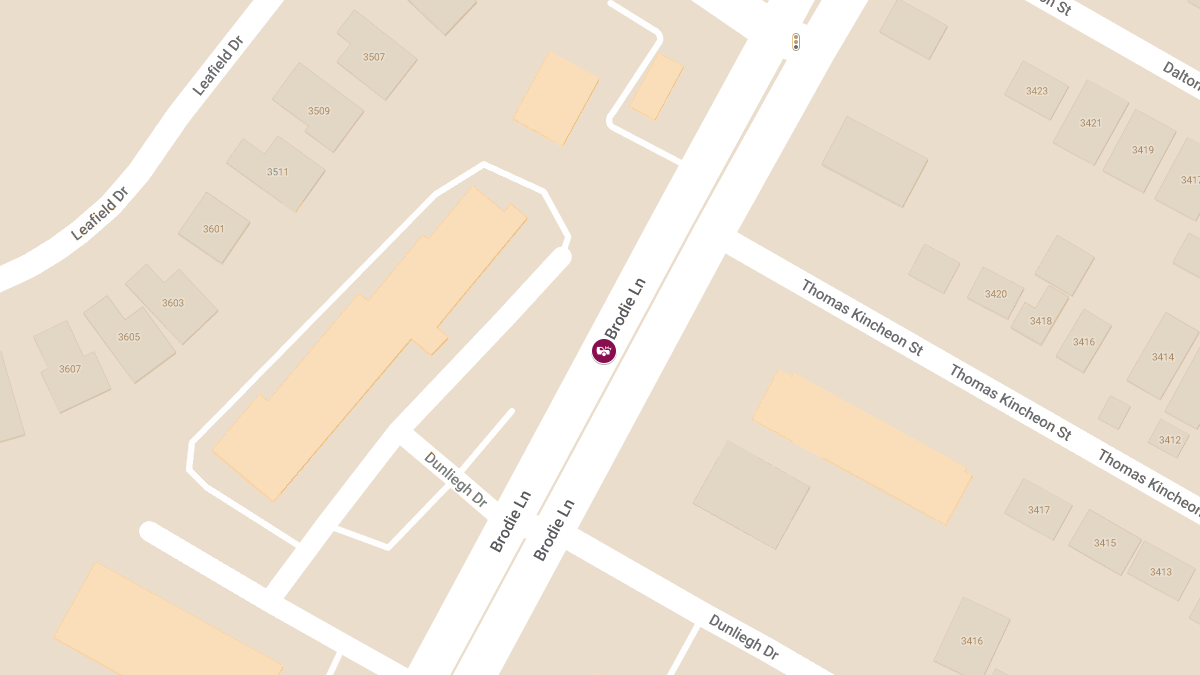 Motor Vehicle Collision With Injuries at 8106 Brodie Ln