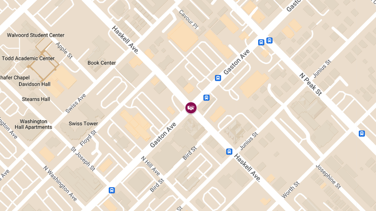 Motor Vehicle Collision With Injuries at Gaston Ave & N Haskell Ave