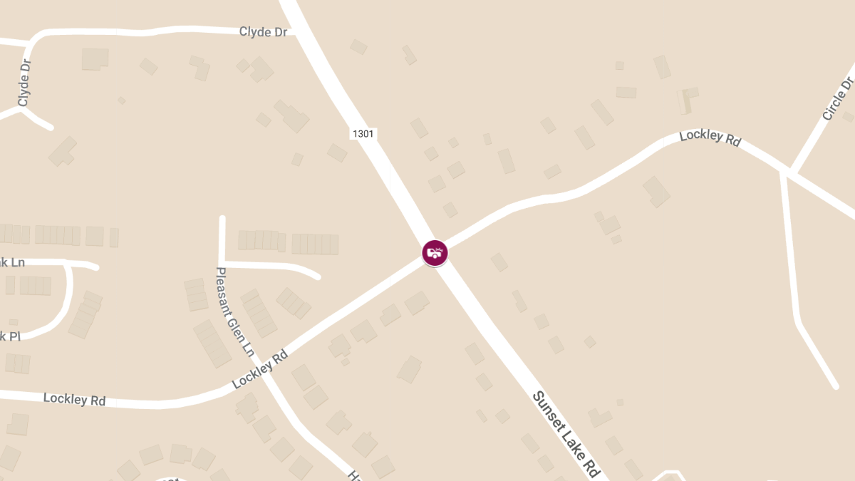 Motor Vehicle Collision With Injuries at Lockley Rd & Sunset Lake Rd