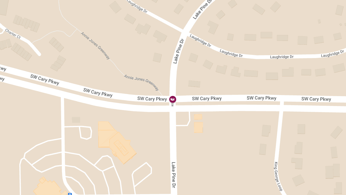 Motor Vehicle Collision With Injuries at SW Cary Pkwy & Lake Pine Dr