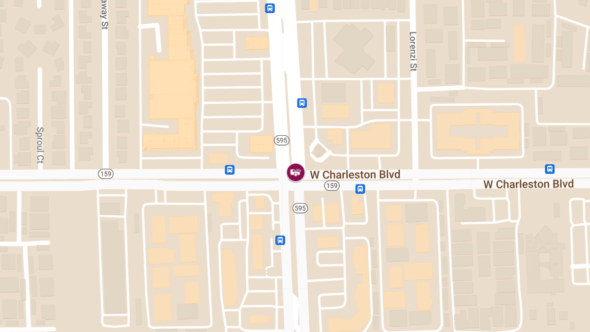 Motor Vehicle Collision With Injuries at W Charleston Blvd and S Rainbow Blvd