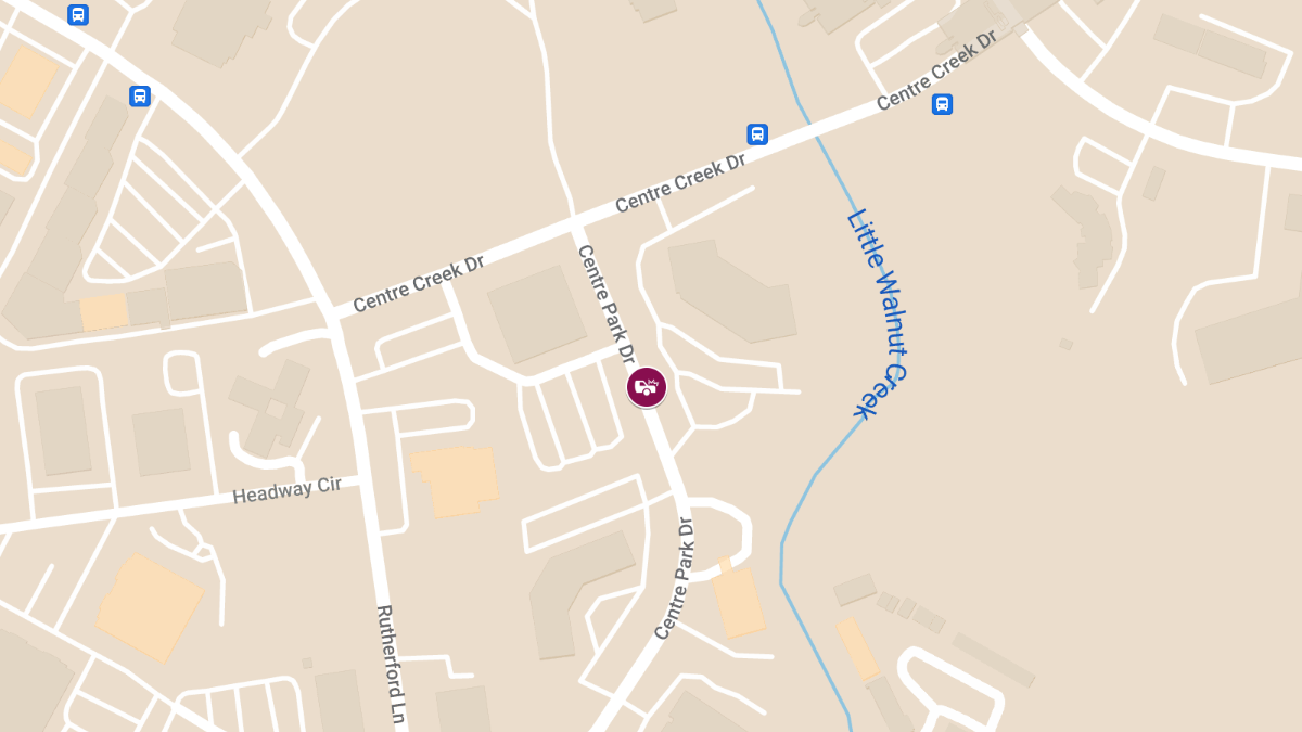 Motor Vehicle Collision With Injuries on Centre Park Dr