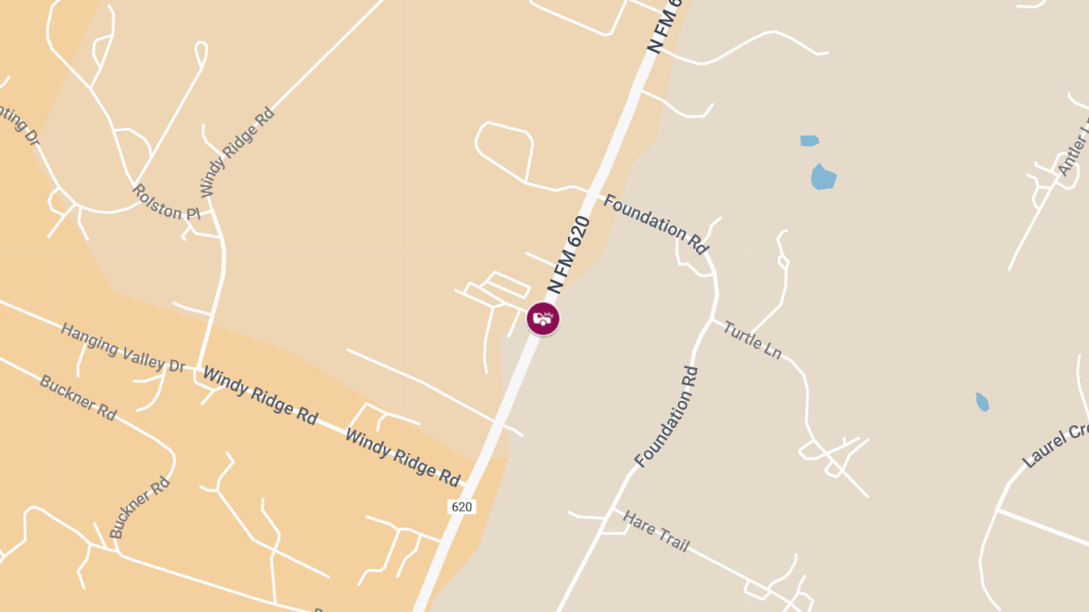 Motor Vehicle Collision With Injuries on N FM 620 Rd SB