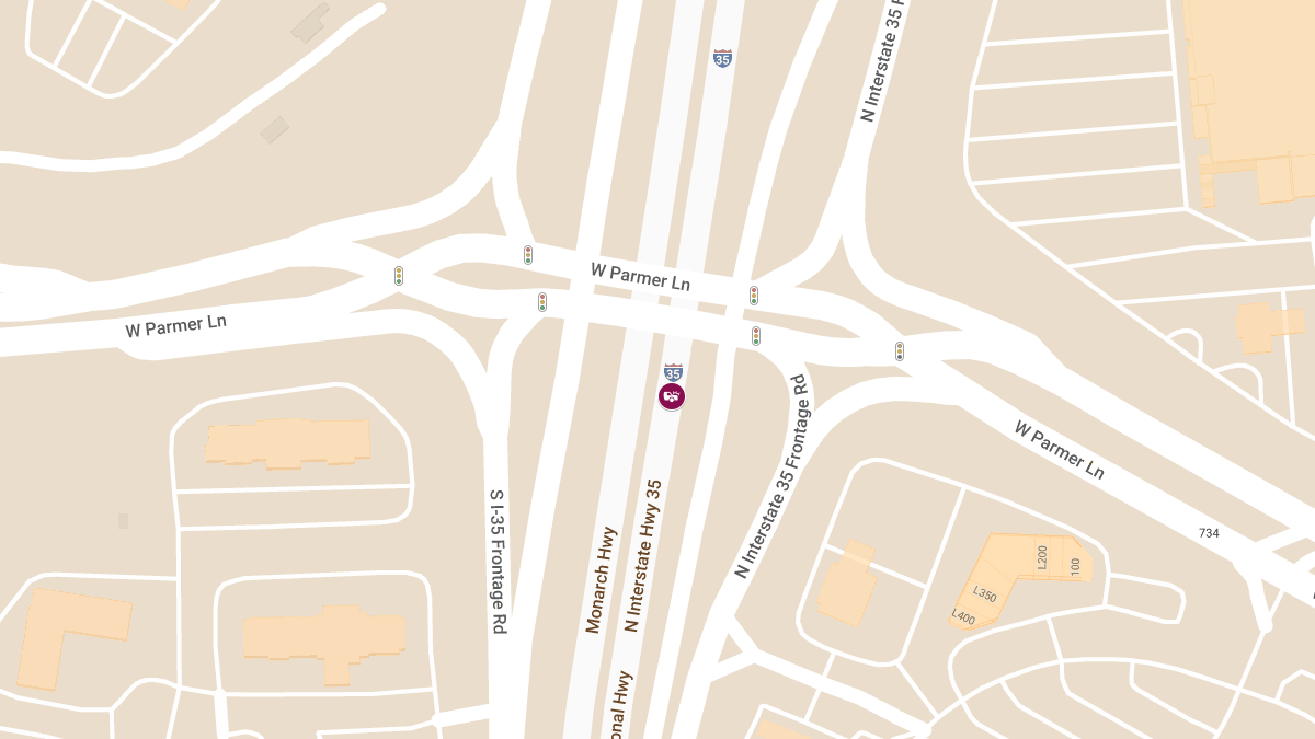 Motor Vehicle Collision With Injuries on N I-35 Near Tech Ridge