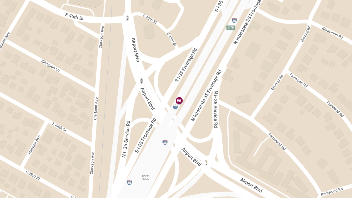 Motor Vehicle Collision With Injuries on N IH 35 SB