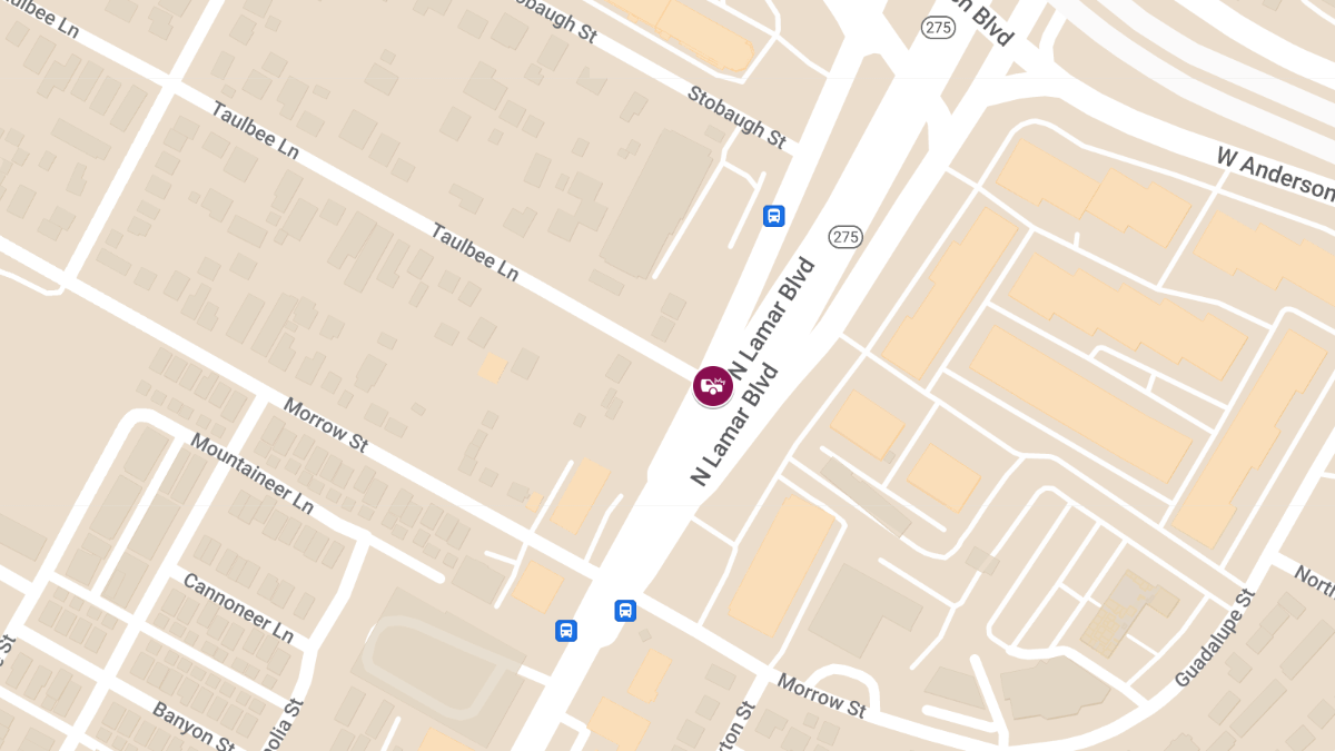 Motor Vehicle Collision With Injuries on N Lamar Blvd