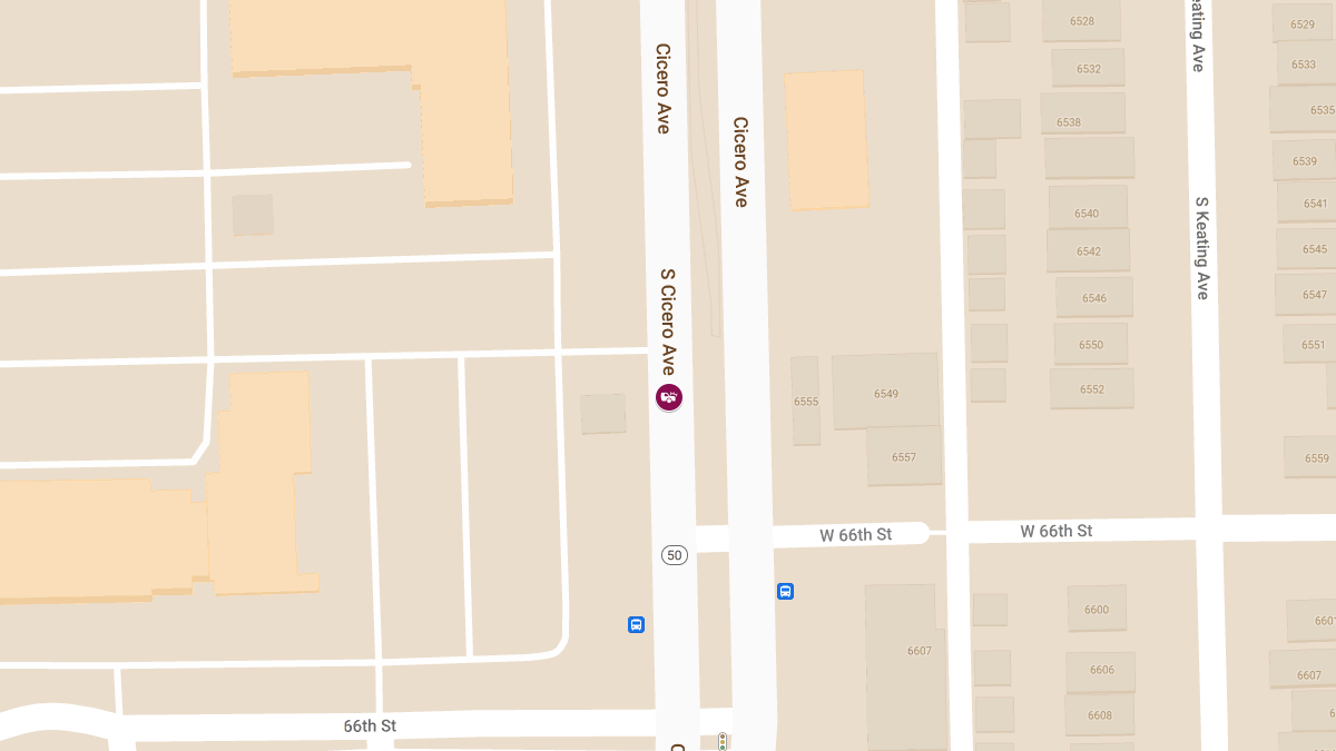Motor Vehicle Collision With Injuries on S Cicero Ave