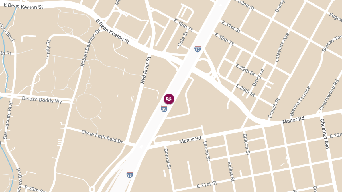 Motor Vehicle Collision With Injuries on S IH 35 NB