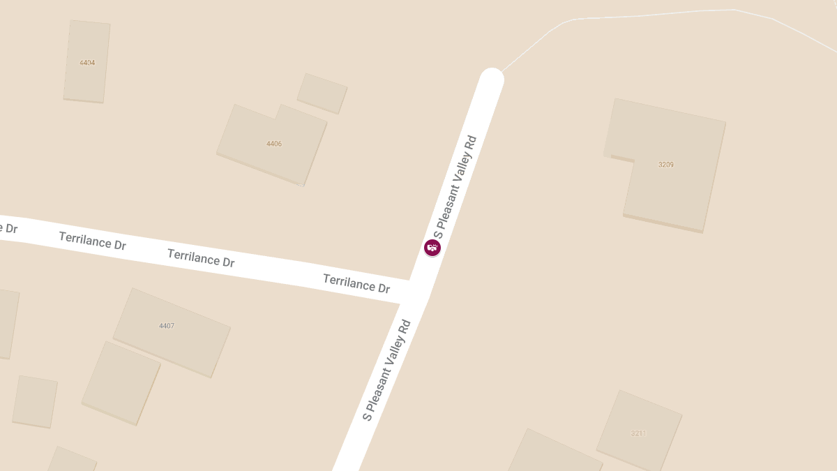 Motor Vehicle Collision With Injuries on S Pleasant Valley Rd