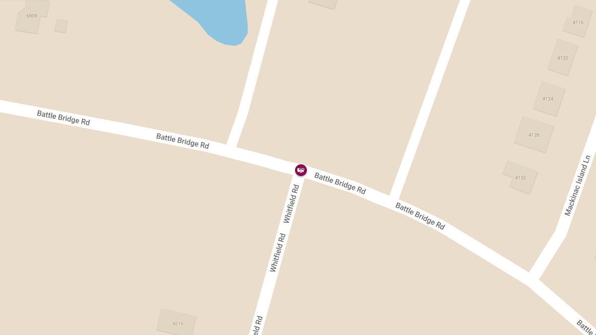 Motor Vehicle Collision at Whitfield Rd and Battle Bridge Rd Leads to Injuries