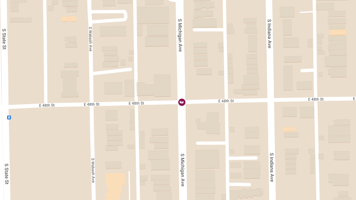 Motor Vehicle Collision with Injuries at E 48th St & S Michigan Ave