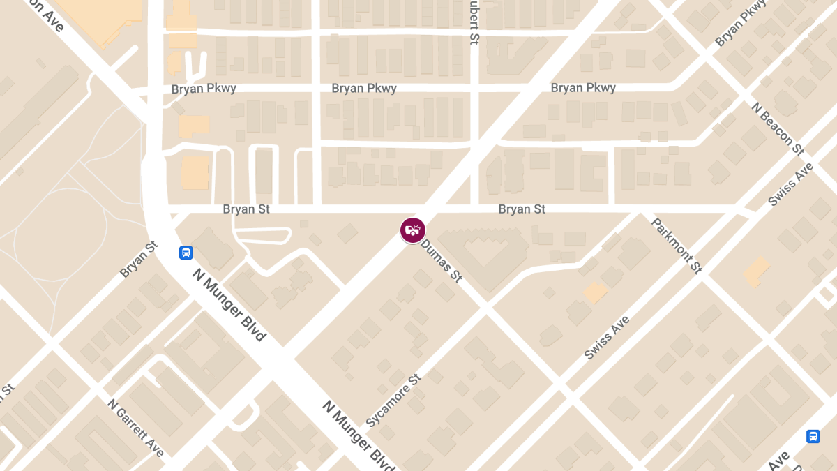 Motor Vehicle Collision with Injuries at Live Oak St & Dumas St