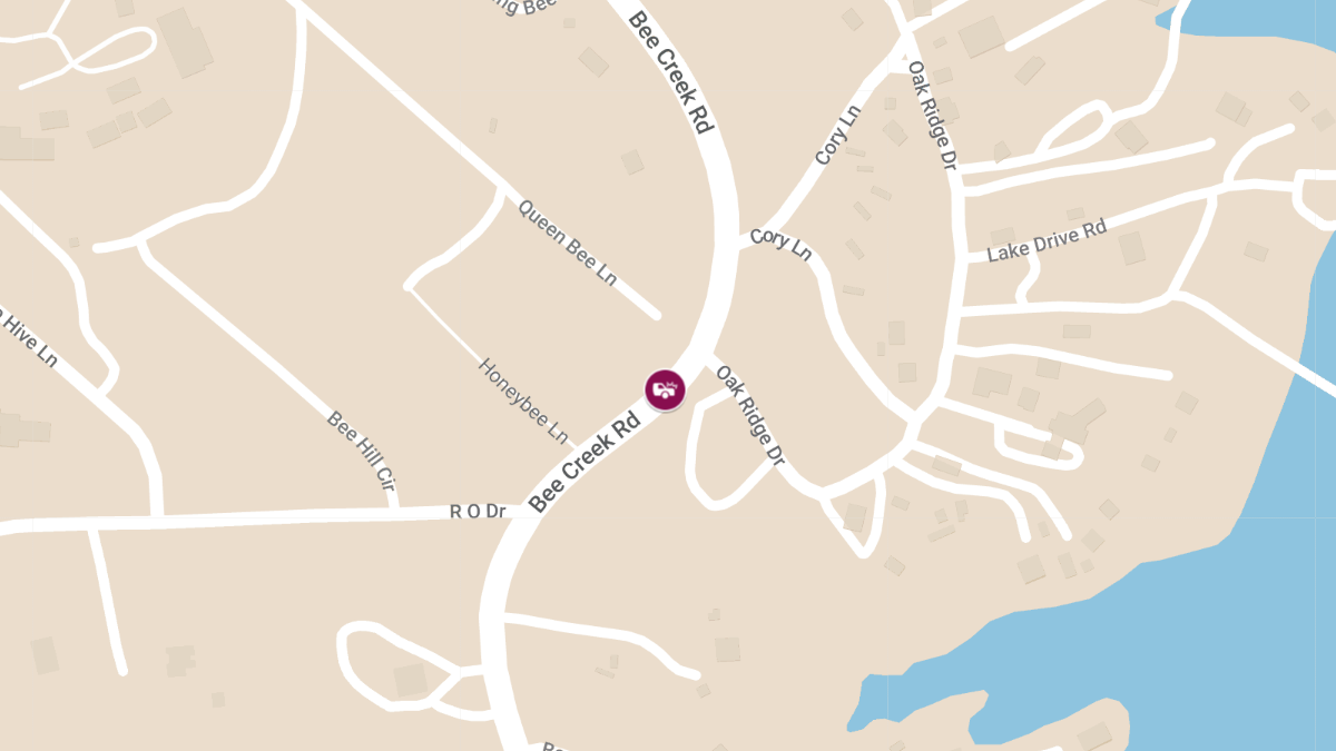 Motor Vehicle Collision with Injuries on Bee Creek Rd