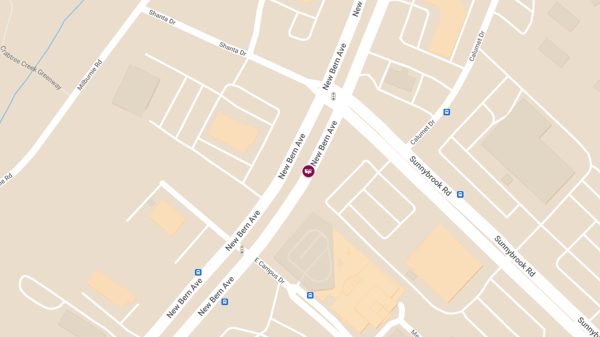 Motor Vehicle Collision with Injuries on New Bern Ave