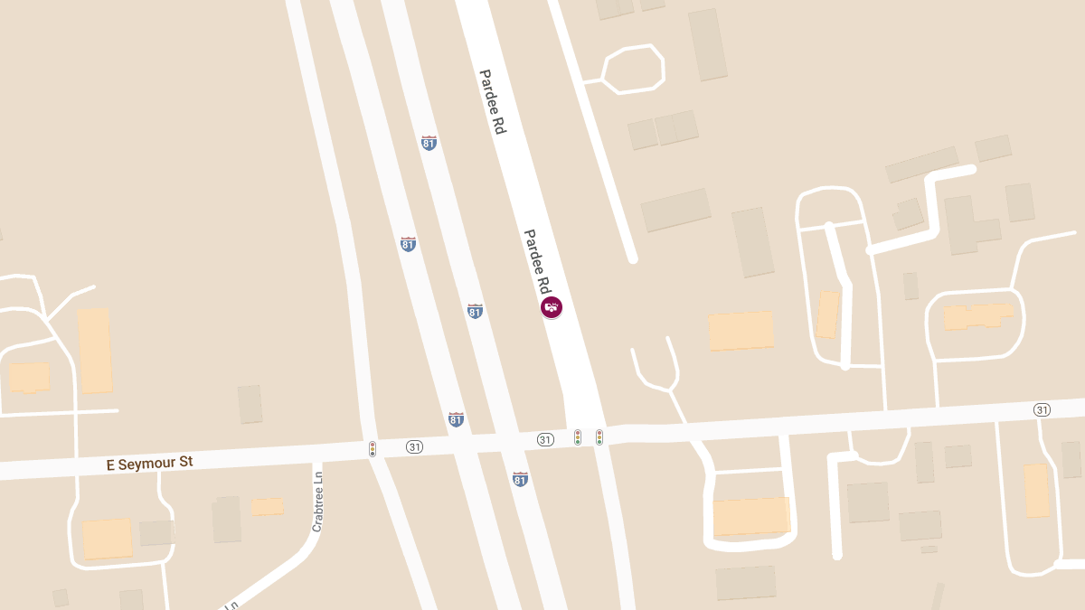 Motor Vehicle Collision with Injuries on Pardee Rd