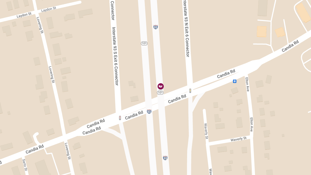 Motor Vehicle Crash Closes Lane on Rte 101 WB at MM 60.0