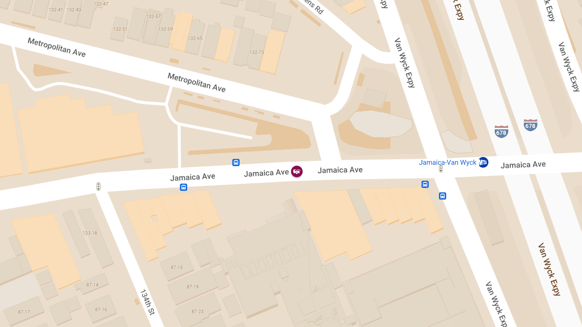 Motor Vehicle Crash With Injuries at 133-16 Jamaica Ave