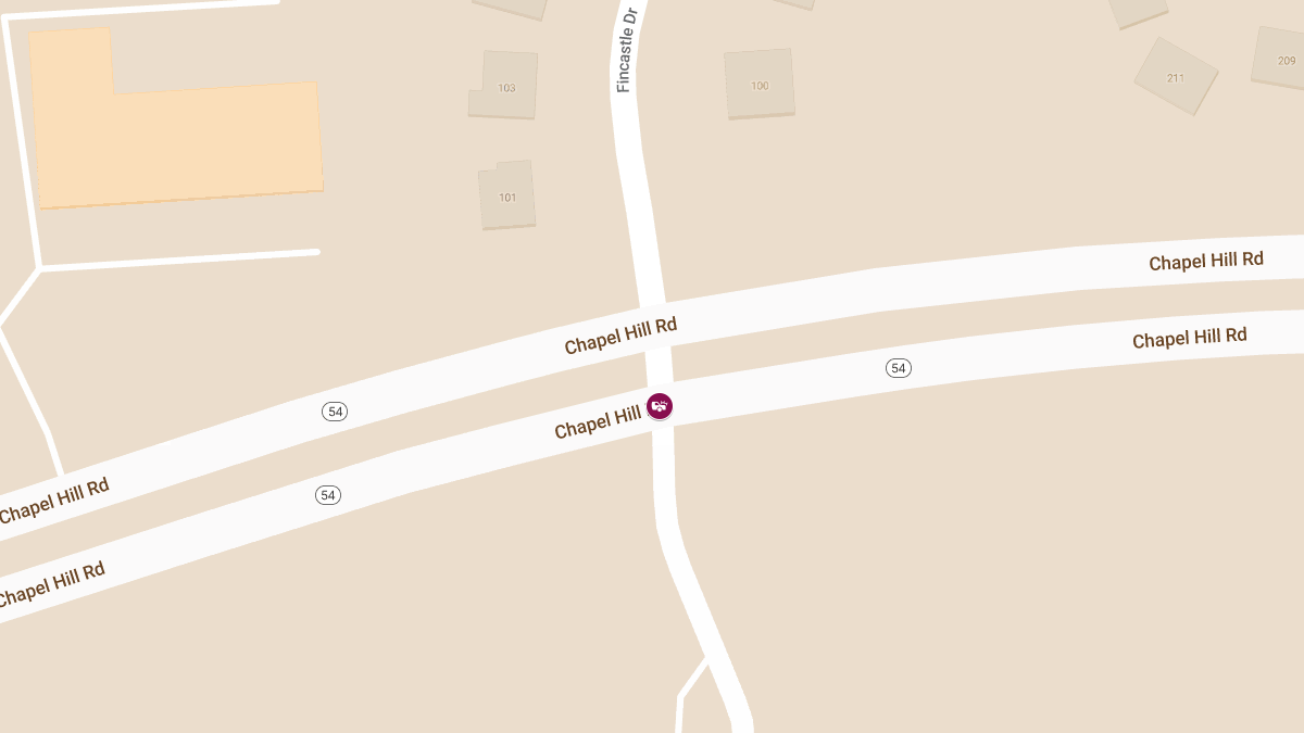 Motor Vehicle Crash With Injuries at Chapel Hill Rd & Fincastle Dr