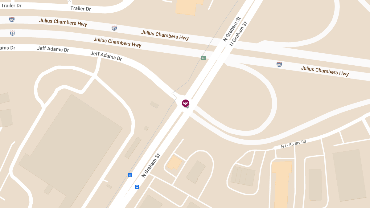 Motor Vehicle Crash With Injuries at Jeff Adams Dr & N Graham St