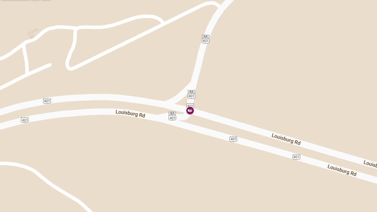 Motor Vehicle Crash With Injuries at S Main St & Louisburg Rd