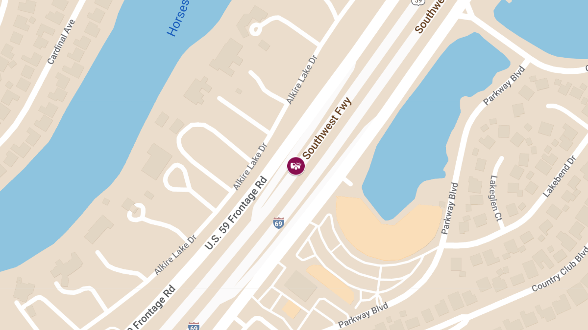 Motor Vehicle Crash With Injuries on Southwest Fwy