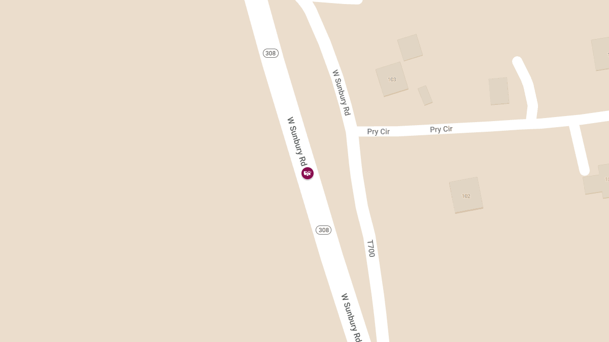 Motor Vehicle Crash With Injuries on W Sunbury Rd