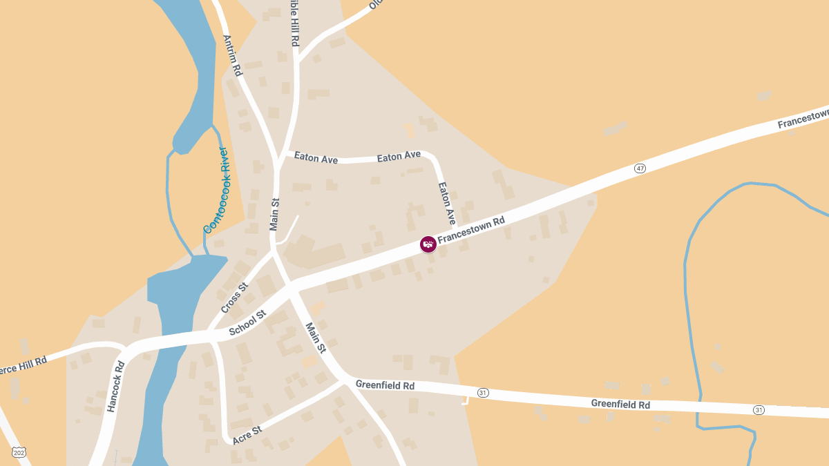Motor Vehicle Crash on Francestown Rd (Rte 47)