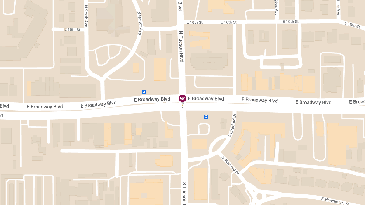 Motor Vehicle Crash with Injuries at Broadway & Tucson Blvd