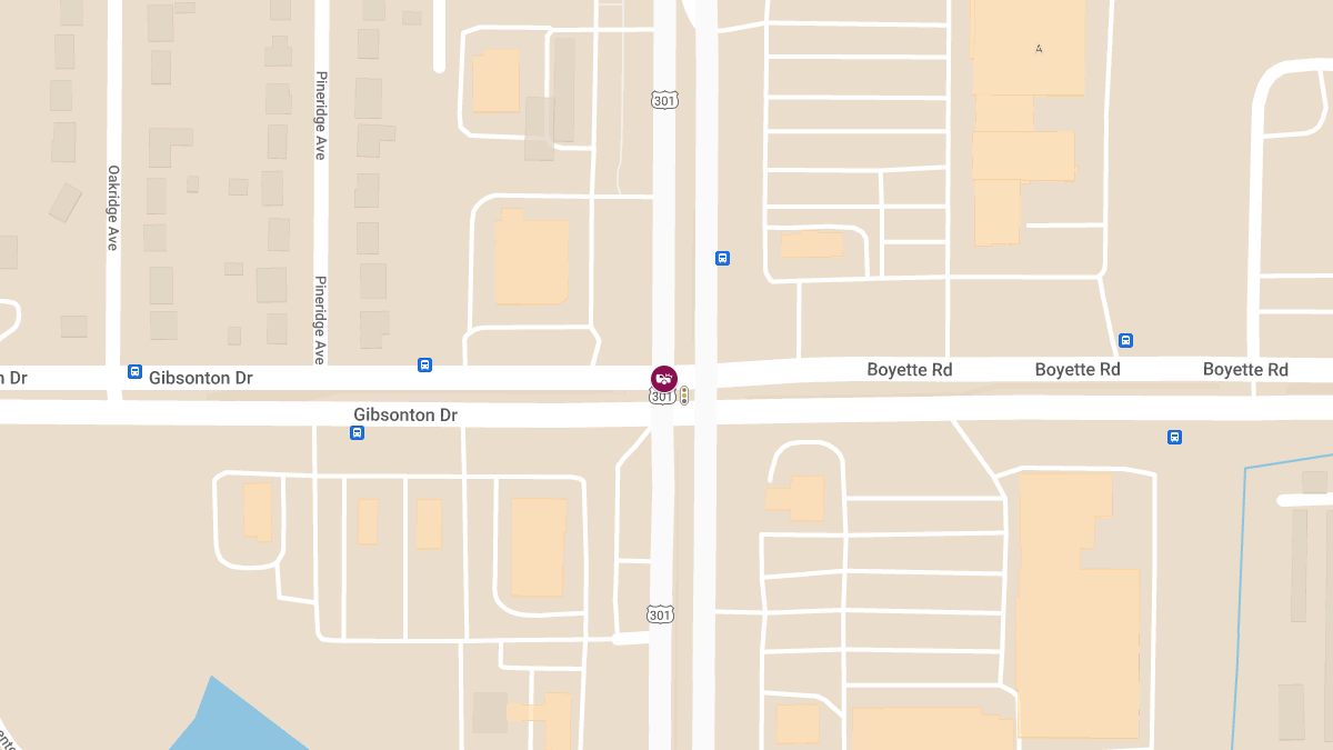 Motor Vehicle Crash with Injuries at US-301 & Gibsonton Dr