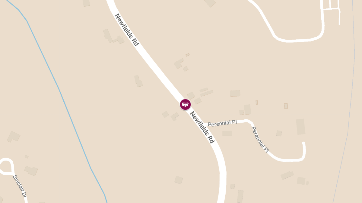 Motor Vehicle Crash with Injuries on Newfields Rd (Rte 85)