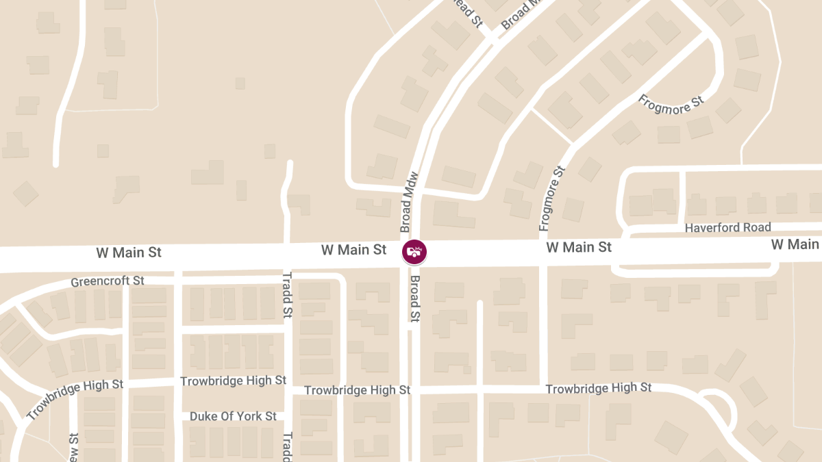 Motorcycle Accident with Injuries at Broad St & W Main St