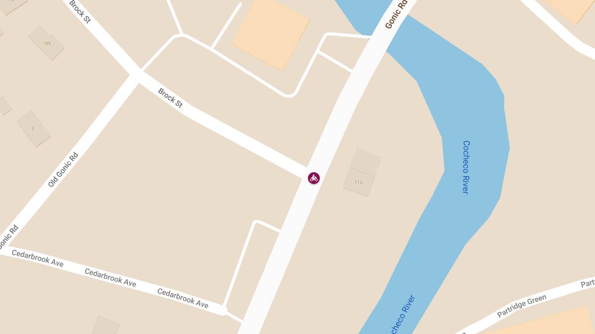 Motorcycle Crash with Injuries at NH-125 & Brock St
