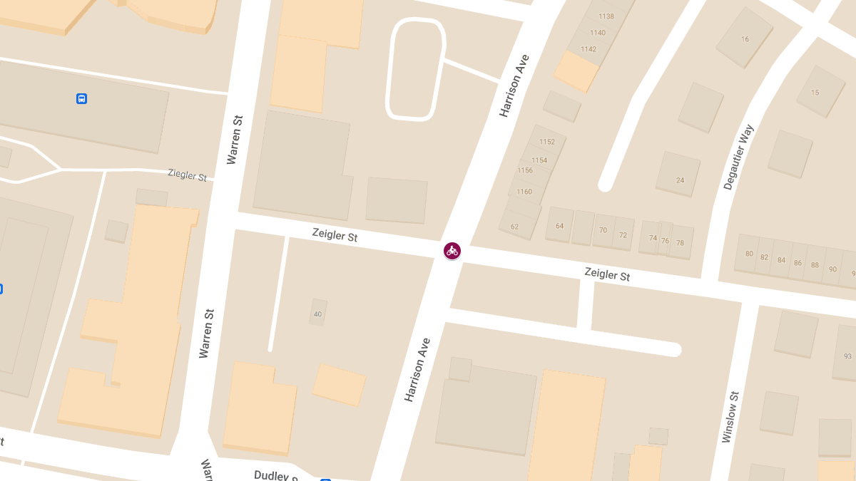 Motorcyclist Injured in Crash at Harrison Ave & Ziegler St