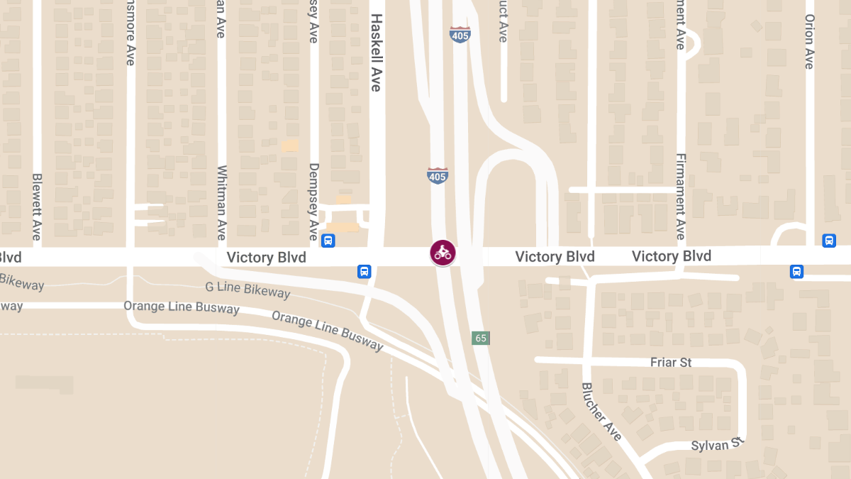 Motorcyclist Injured in Crash on I-405 S at Victory Blvd Off-Ramp